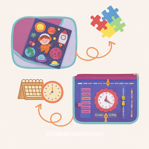 Planche d’activités éducatif (3-5ans)